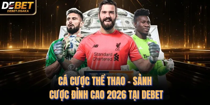 Cá Cược Thể Thao - Sảnh Cược Đỉnh Cao 2026 Tại Debet 7 Cá Cược Thể Thao - Sảnh Cược Đỉnh Cao 2026 Tại Debet