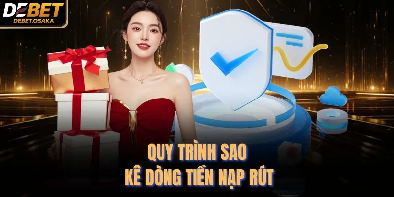 Quy trình sao kê dòng tiền nạp rút